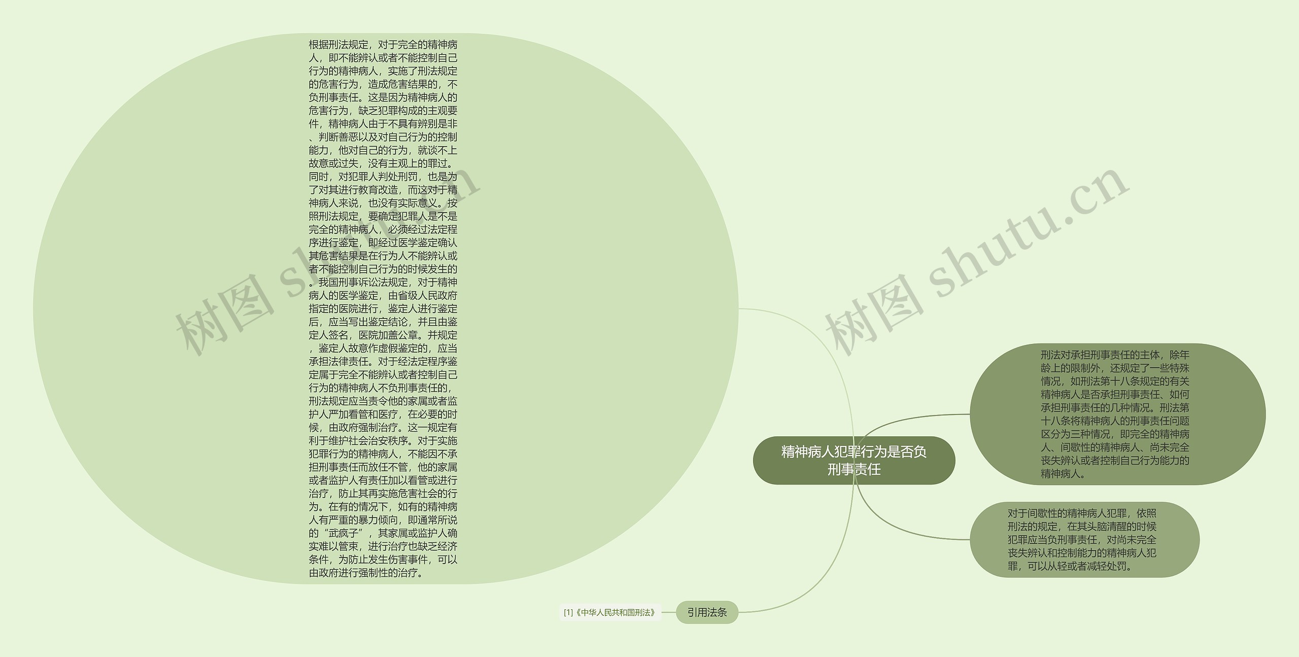 精神病人犯罪行为是否负刑事责任