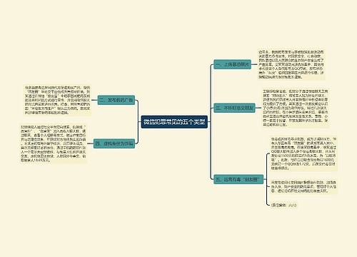 微信犯罪常见的五个类型