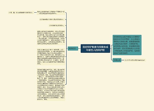 指定辩护制度与保障未成年被告人的辩护权