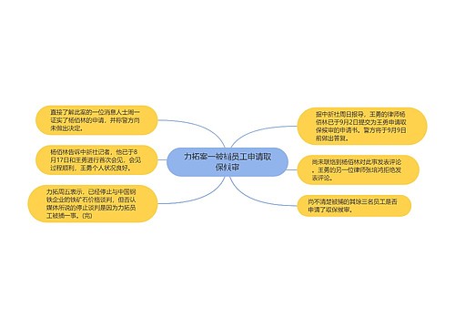 力拓案一被捕员工申请取保候审