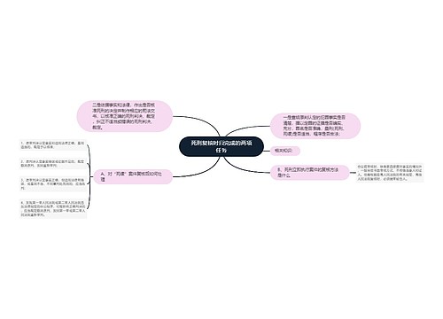 死刑复核时须完成的两项任务