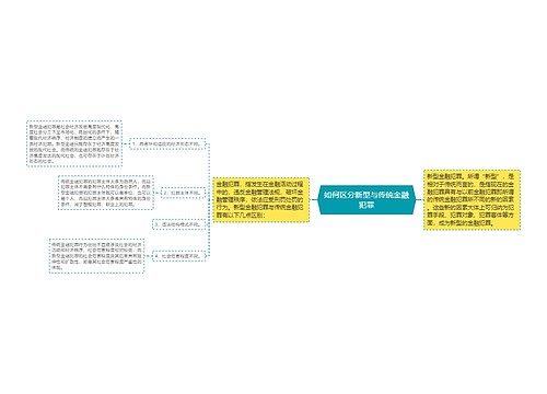 如何区分新型与传统金融犯罪