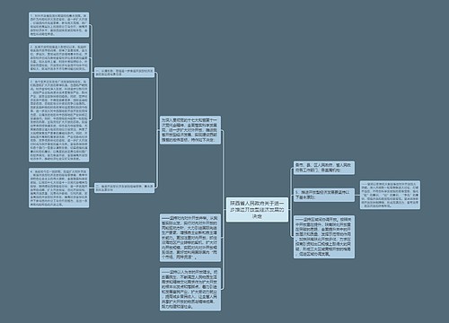 陕西省人民政府关于进一步推进开放型经济发展的决定