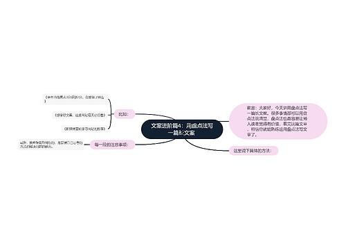 文案进阶篇4：用盘点法写一篇长文案 