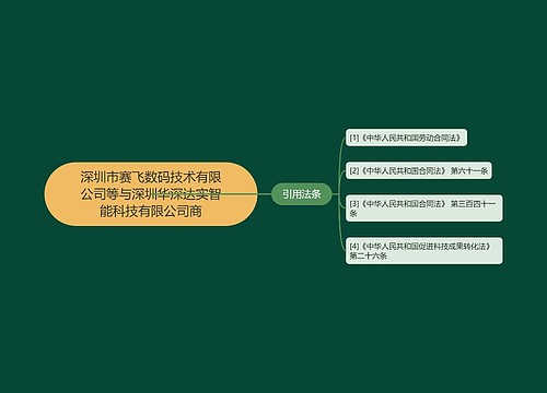 深圳市赛飞数码技术有限公司等与深圳华深达实智能科技有限公司商