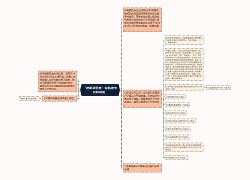 “德斯蒂里奥”轮航速争议仲裁案  