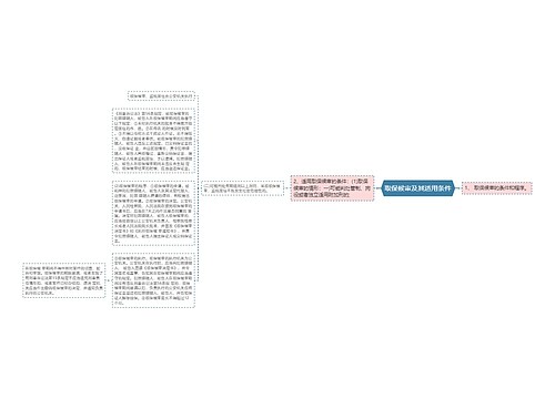 取保候审及其适用条件