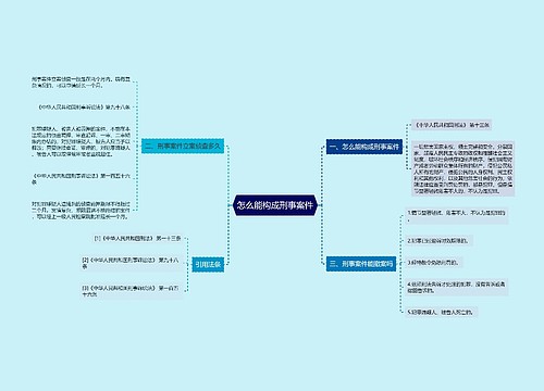 怎么能构成刑事案件