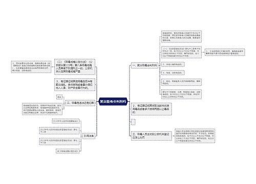 聚众吸毒会判刑吗