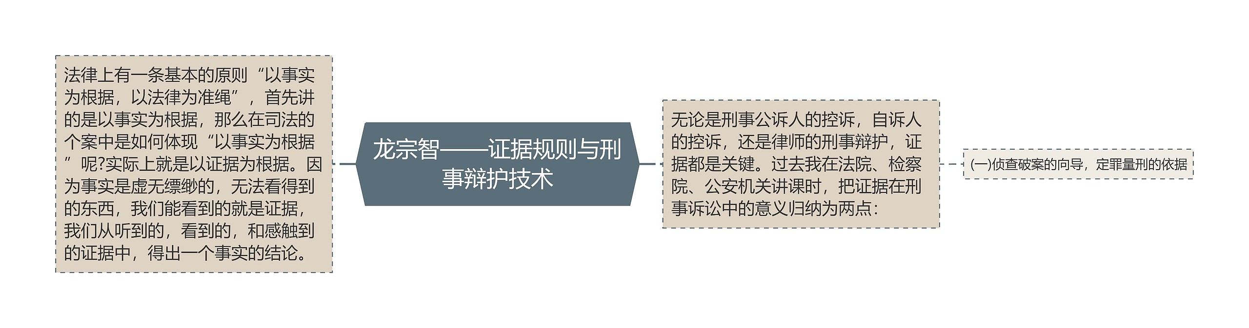 龙宗智——证据规则与刑事辩护技术