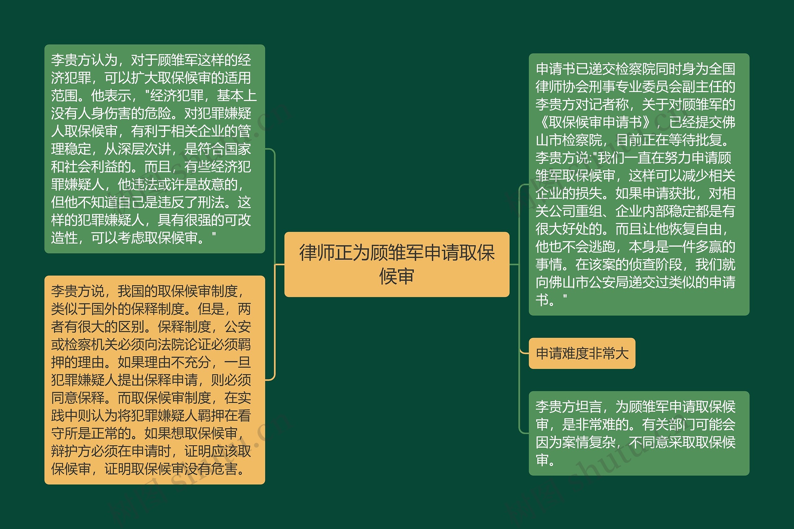 律师正为顾雏军申请取保候审