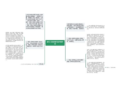 被告人杨某强奸案件辩护词