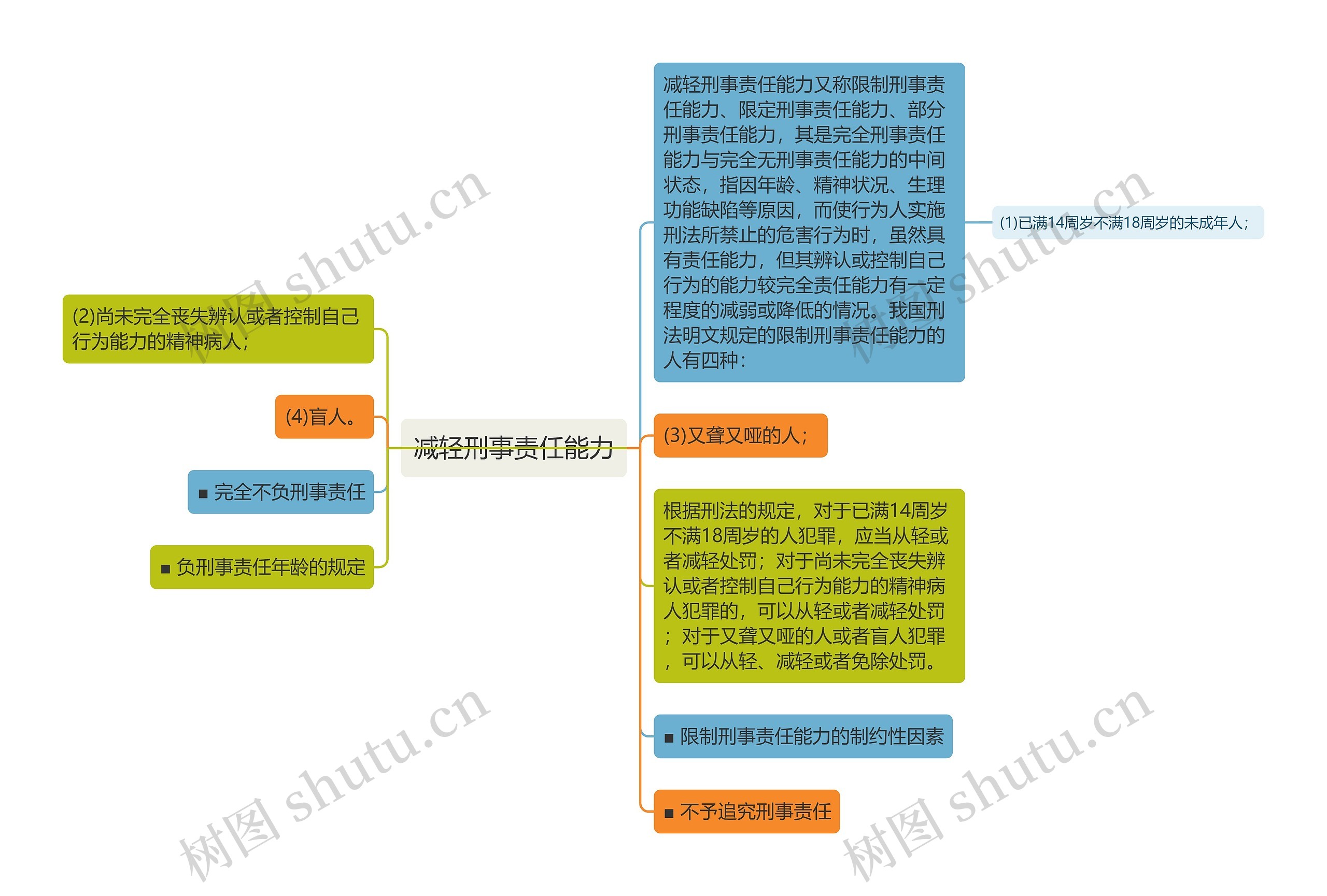 减轻刑事责任能力