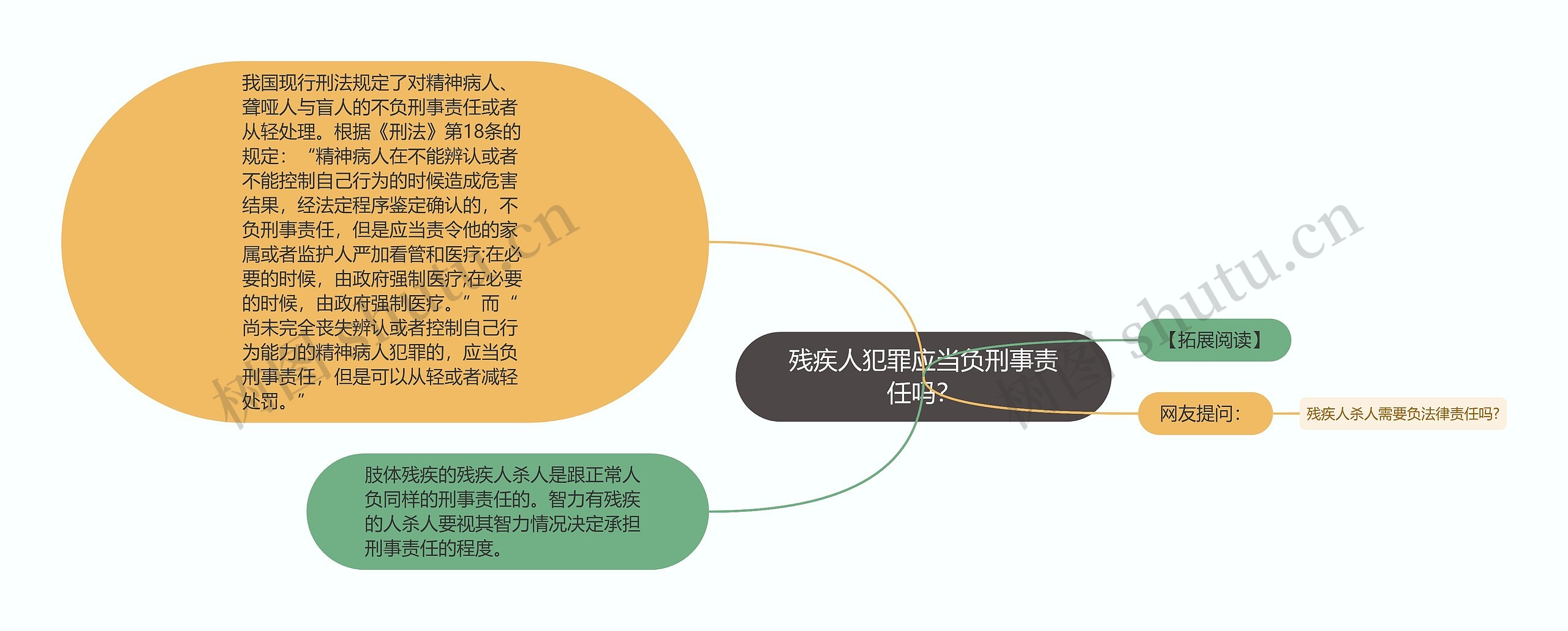 残疾人犯罪应当负刑事责任吗？