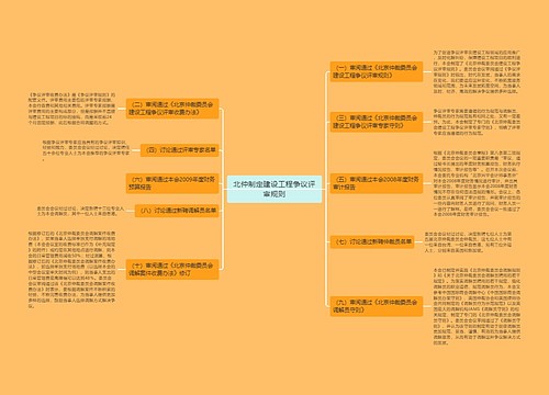 北仲制定建设工程争议评审规则