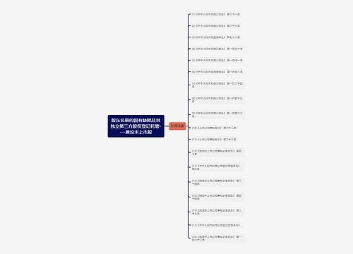 股东名册的固有缺陷及其独立第三方股权登记托管----兼论未上市股