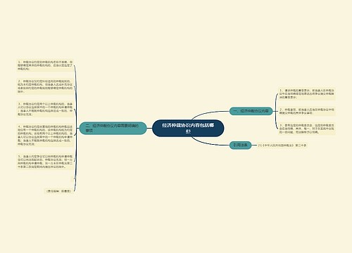 经济仲裁协议内容包括哪些