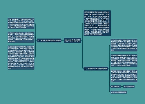 青少年毒品犯罪