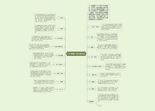 17个常用广告文案句式 