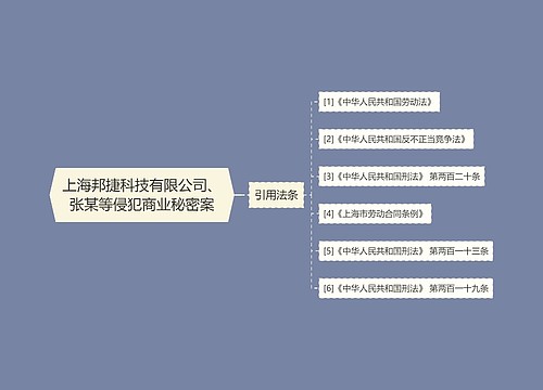 上海邦捷科技有限公司、张某等侵犯商业秘密案