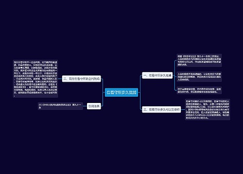 在看守所多久批捕