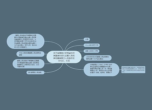 关于审理单位犯罪案件对其直接负责的主管人员和其他直接责任人员是否区分主犯、从犯