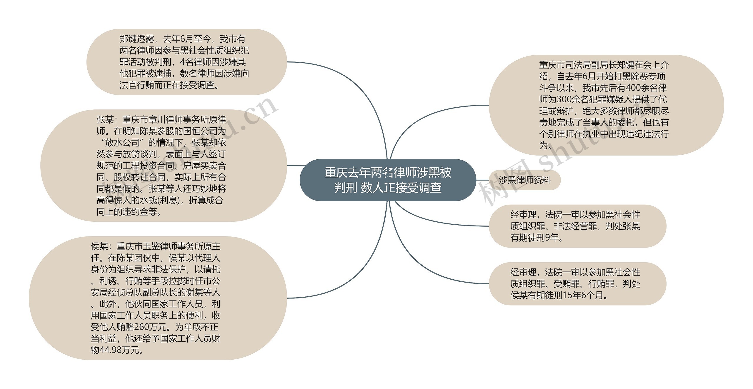 重庆去年两名律师涉黑被判刑 数人正接受调查