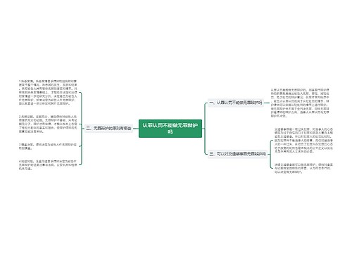 认罪认罚不能做无罪辩护吗