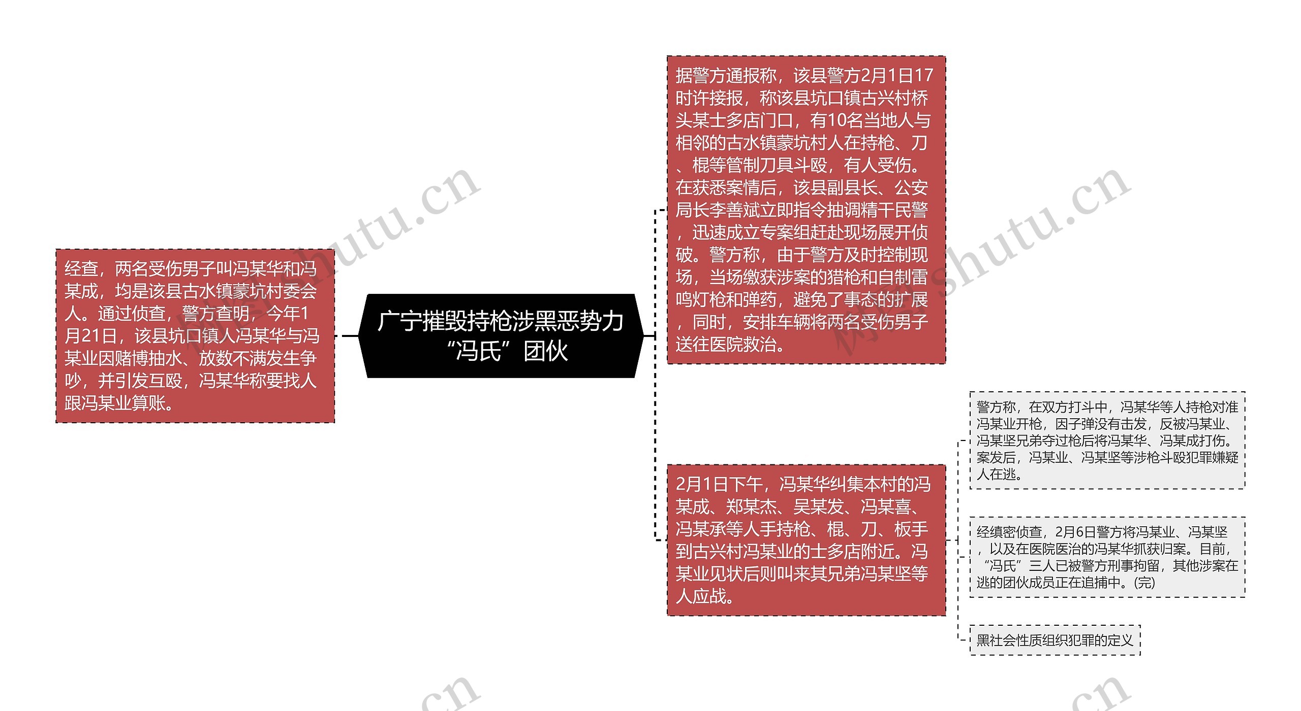 广宁摧毁持枪涉黑恶势力“冯氏”团伙