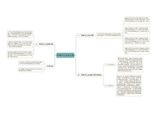 民事诉讼法修正案