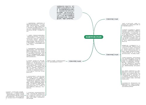 历史教学年度工作总结