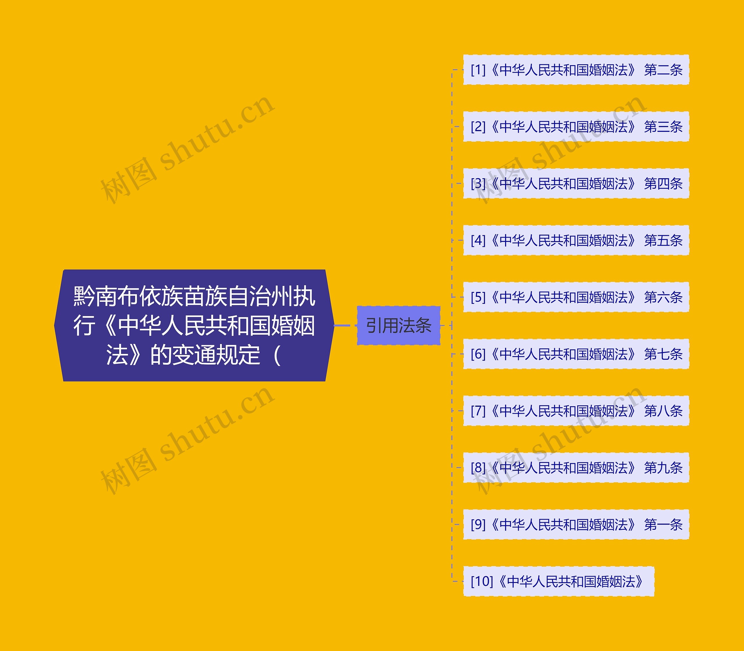 黔南布依族苗族自治州执行《中华人民共和国婚姻法》的变通规定（