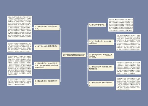 怎样受到检查机关的保护