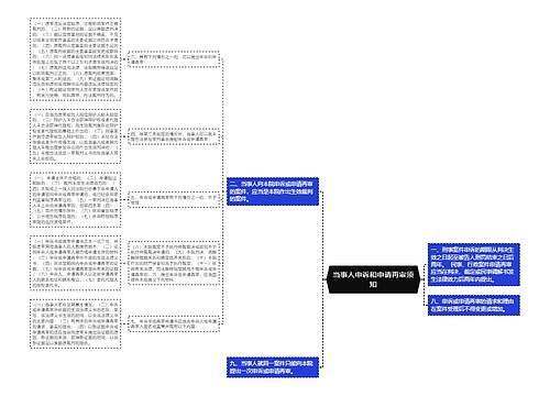 当事人申诉和申请再审须知