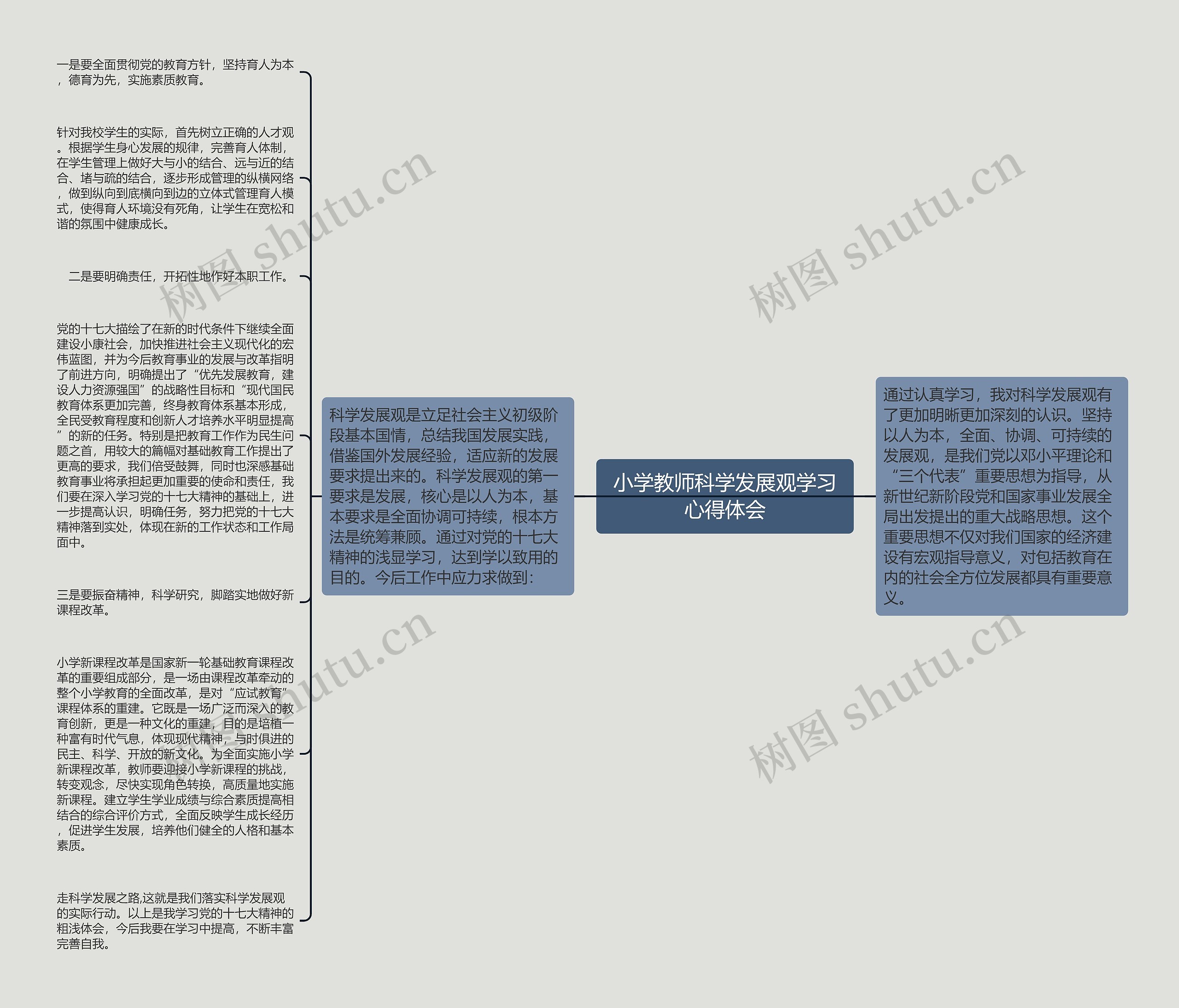 小学教师科学发展观学习心得体会