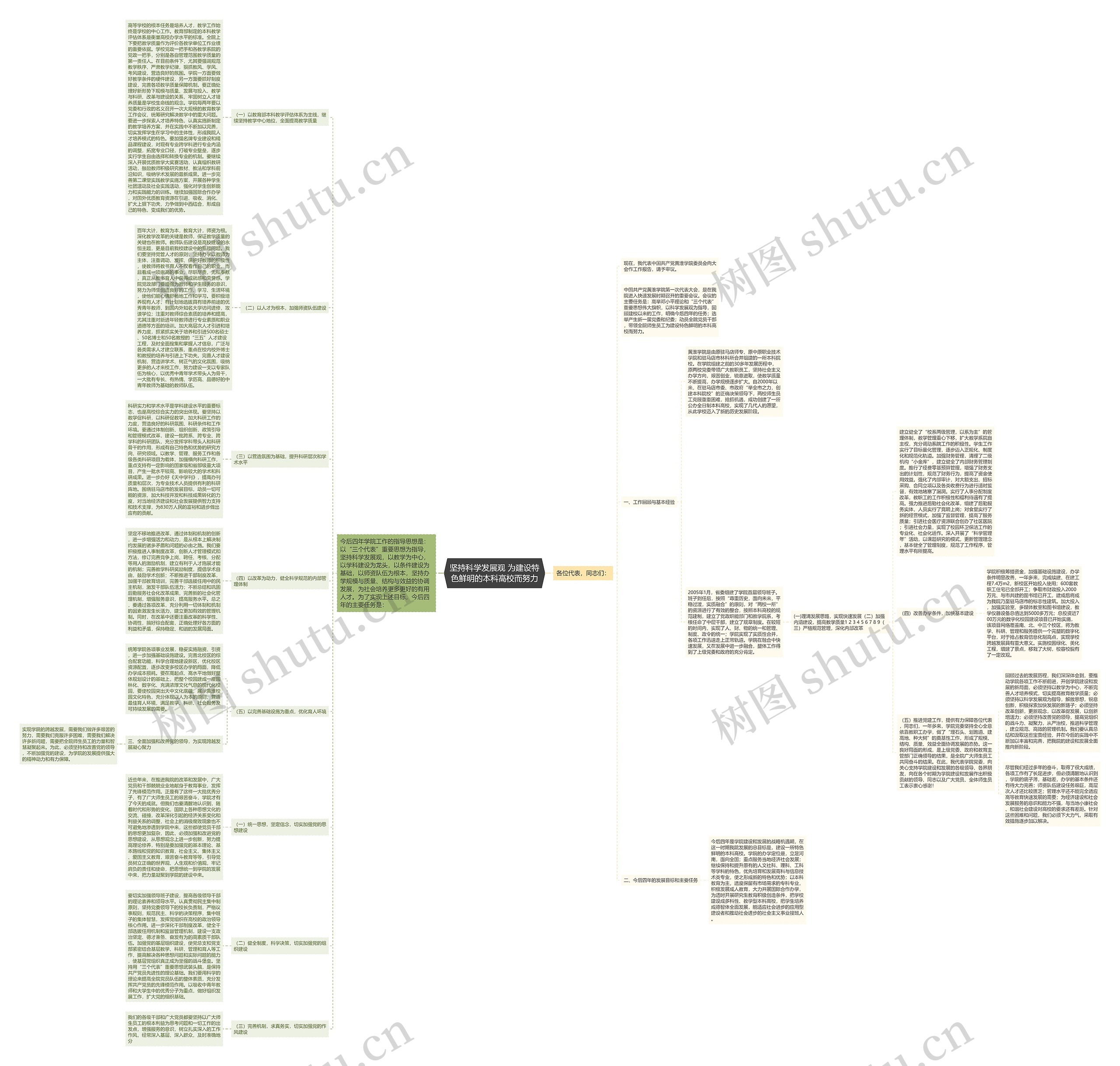 坚持科学发展观 为建设特色鲜明的本科高校而努力 坚持科学发展观 为建设特色鲜明的本科高校而努力