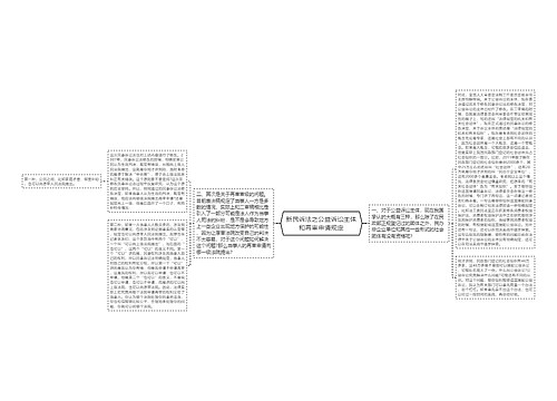 新民诉法之公益诉讼主体和再审申请规定