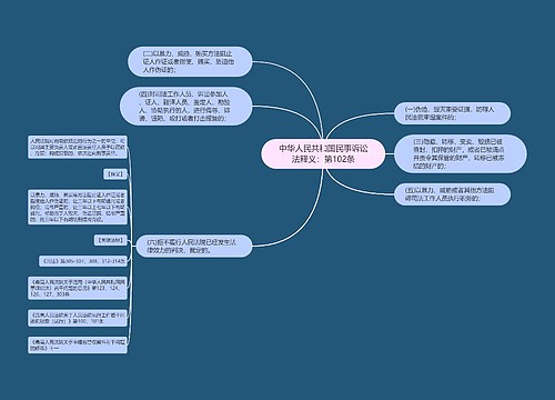 中华人民共和国民事诉讼法释义：第102条