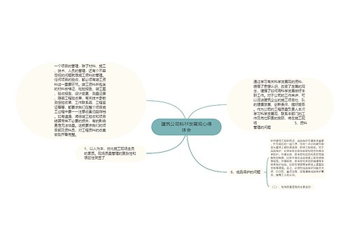 建筑公司科学发展观心得体会