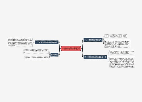 一般被拘留会被打吗