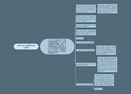 找哪个部门申请羁押必要性审查