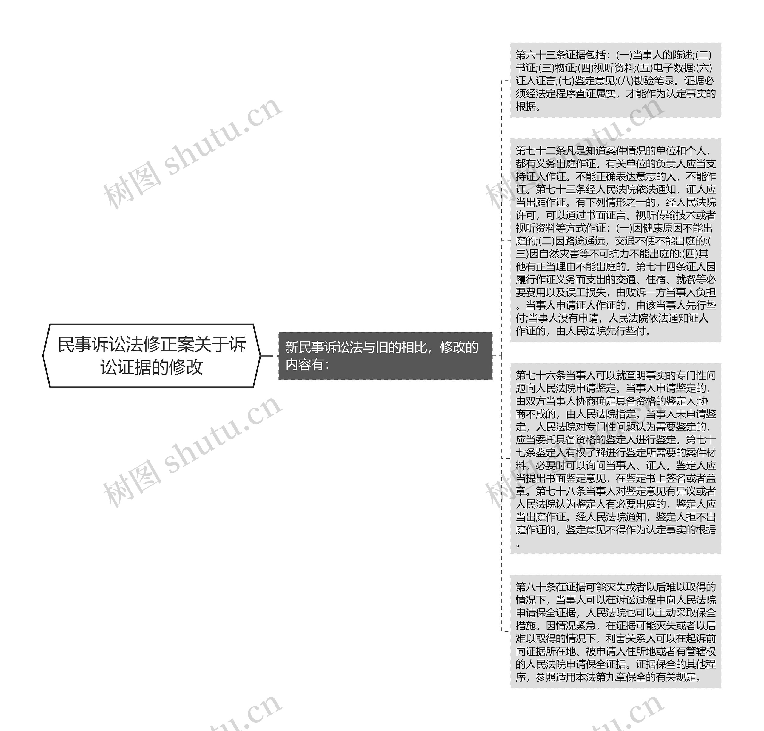 民事诉讼法修正案关于诉讼证据的修改