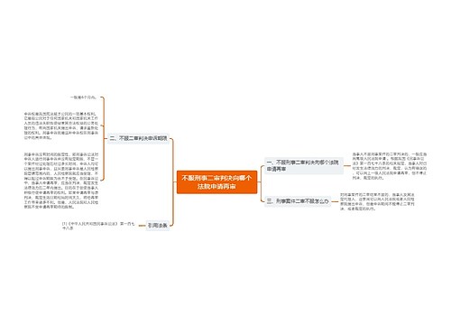 不服刑事二审判决向哪个法院申请再审