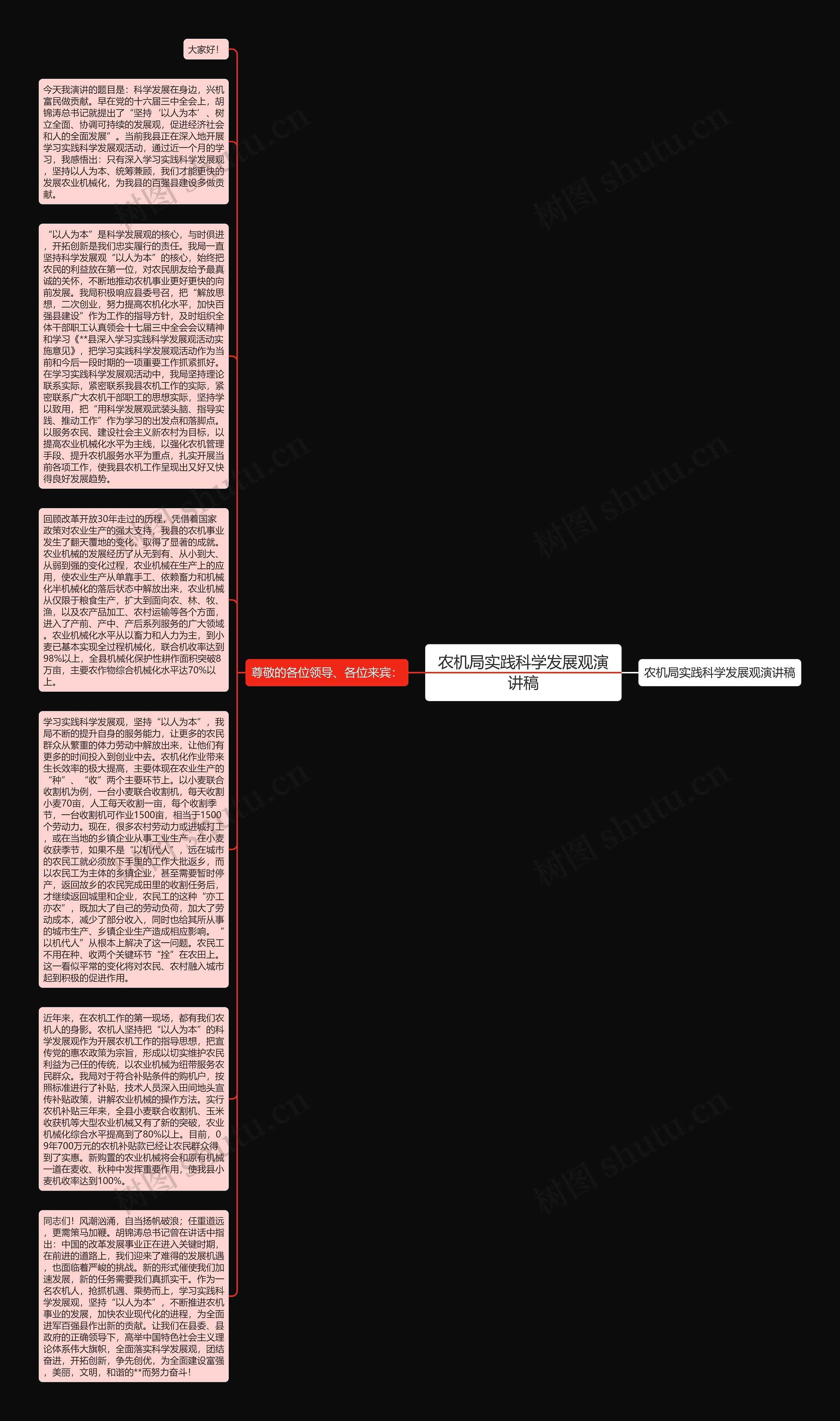 农机局实践科学发展观演讲稿