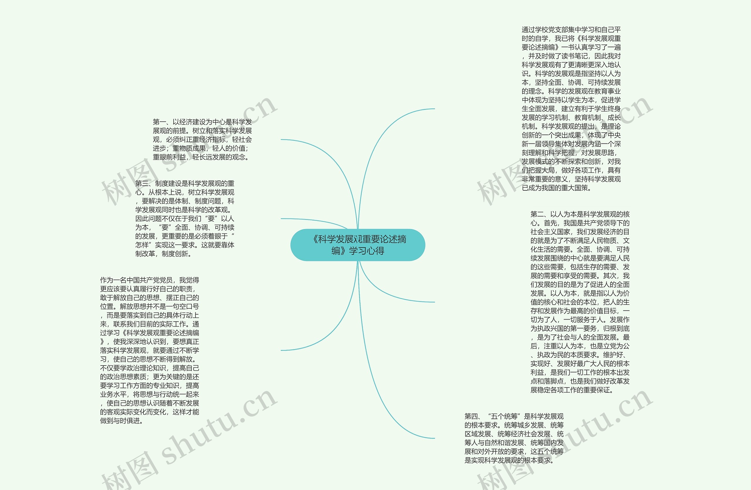 《科学发展观重要论述摘编》学习心得