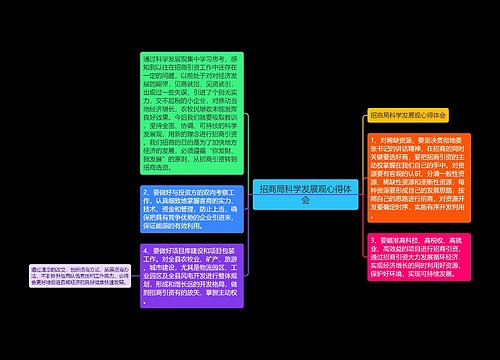 招商局科学发展观心得体会