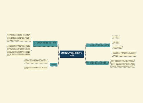 进拘留所严重还是看守所严重