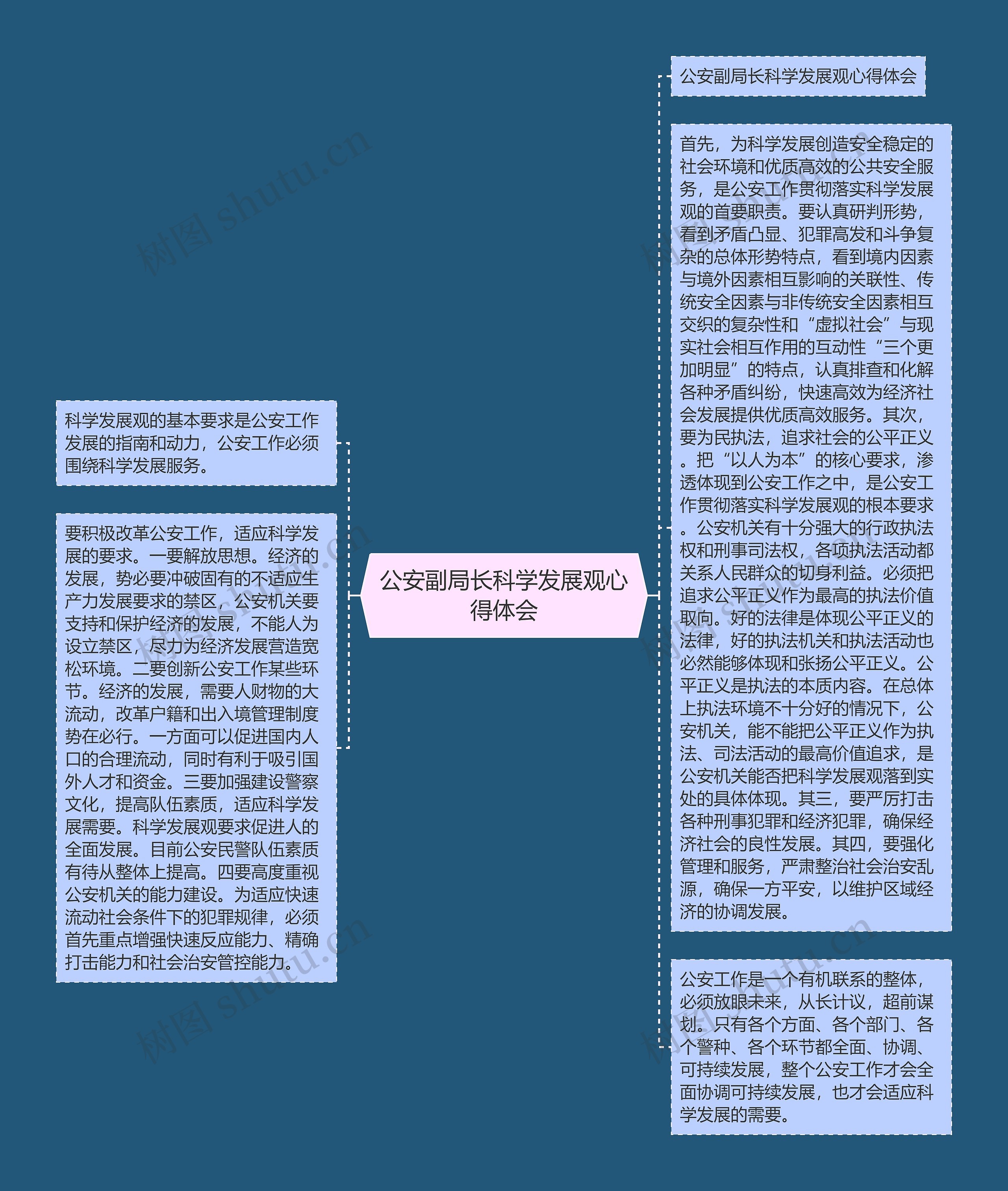 公安副局长科学发展观心得体会