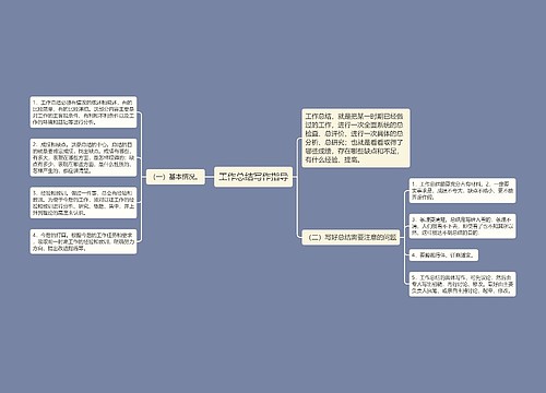 工作总结写作指导