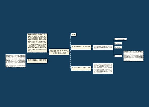 班主任工作总结-架设学校与家长沟通的桥梁